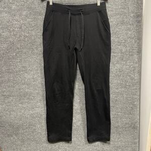 Lululemon City Sweat Black Sweat Pants 27” Classic Thermo Size Small Mens